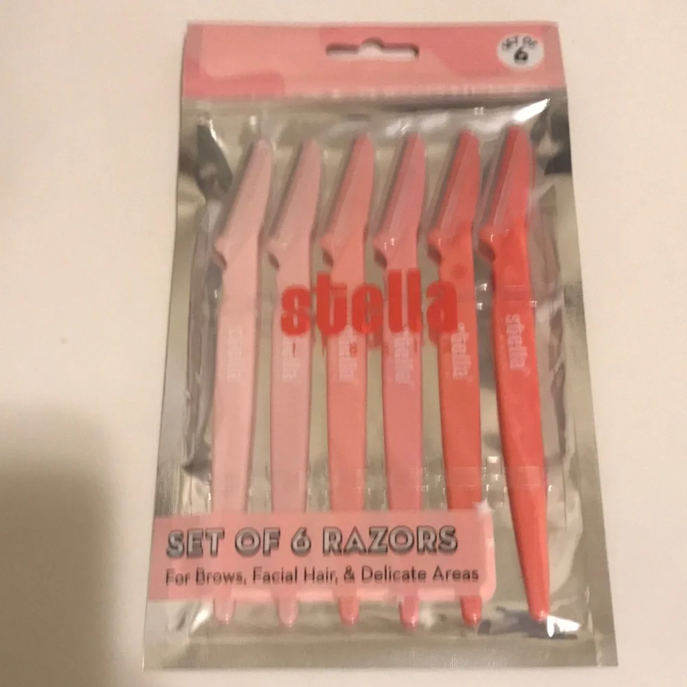 💖 Stella Set of 6 Facial Razors